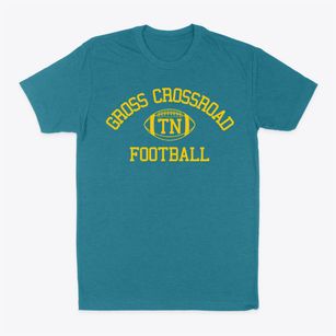 Gross Crossroad Tennessee Football Classic Dad T-Shirt