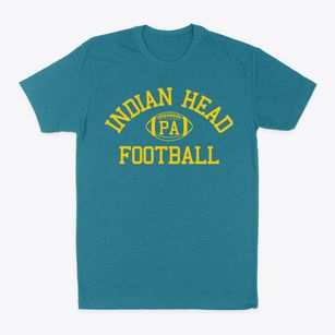 Indian Head Pennsylvania Football Classic Dad T-Shirt