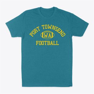 Port Townsend Washington Football Classic Dad T-Shirt