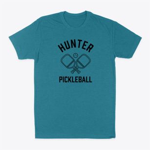 Hunter North Dakota Pickleball Classic Dad T-Shirt