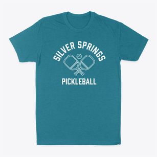 Silver Springs Missouri Pickleball Classic Dad T-Shirt