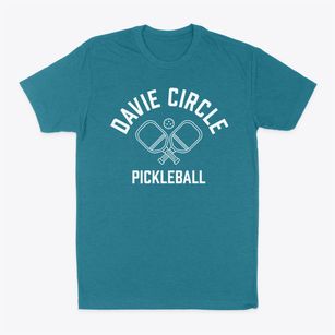Davie Circle North Carolina Pickleball Classic Dad T-Shirt