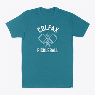 Colfax Illinois Pickleball Classic Dad T-Shirt