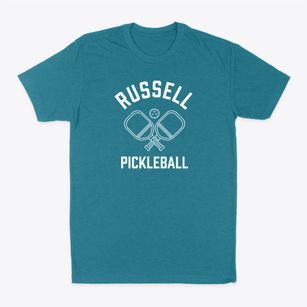 Russell Arkansas Pickleball Classic Dad T-Shirt
