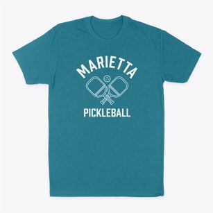 Marietta North Carolina Pickleball Classic Dad T-Shirt