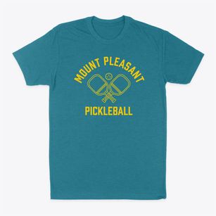 Mount Pleasant Wisconsin Pickleball Classic Dad T-Shirt