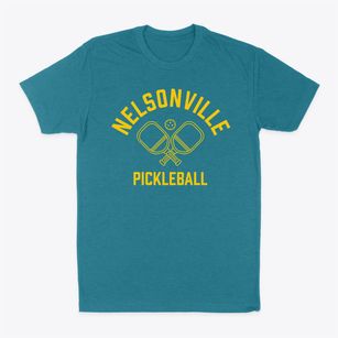 Nelsonville New York Pickleball Classic Dad T-Shirt