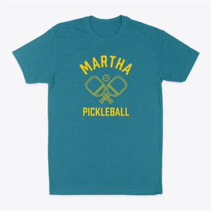 Martha North Carolina Pickleball Classic Dad T-Shirt