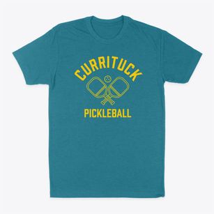 Currituck North Carolina Pickleball Classic Dad T-Shirt