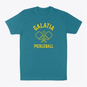 Galatia New York Pickleball Classic Dad T-Shirt