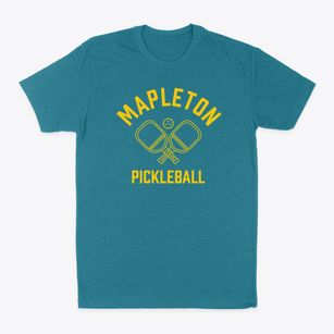 Mapleton Wisconsin Pickleball Classic Dad T-Shirt