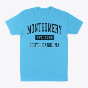 Montgomery South Carolina Classic Established Classic Dad T-Shirt