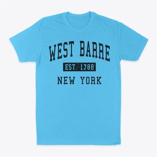 West Barre New York Classic Established Classic Dad T-Shirt