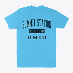 Summit Station Ohio Classic Established Classic Dad T-Shirt