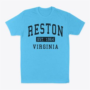 Reston Virginia Classic Established Classic Dad T-Shirt