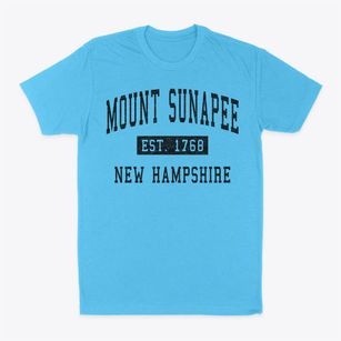 Mount Sunapee New Hampshire Classic Established Classic Dad T-Shirt