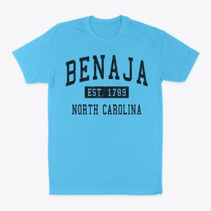 Benaja North Carolina Classic Established Classic Dad T-Shirt