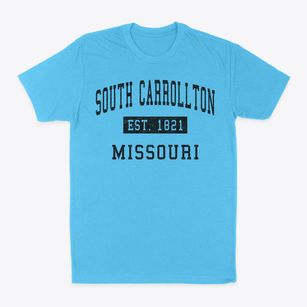 South Carrollton Missouri Classic Established Classic Dad T-Shirt