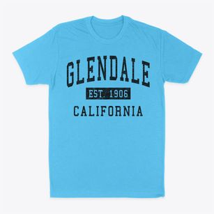 Glendale California Classic Established Classic Dad T-Shirt