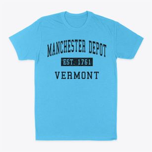 Manchester Depot Vermont Classic Established Classic Dad T-Shirt