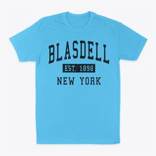 Blasdell New York Classic Established Classic Dad T-Shirt