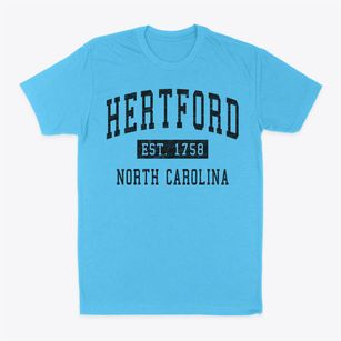 Hertford North Carolina Classic Established Classic Dad T-Shirt