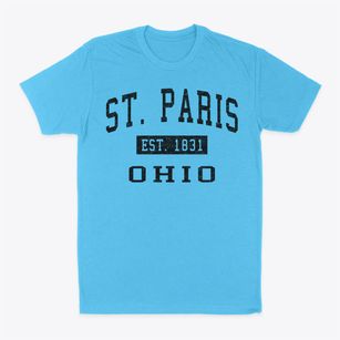 St. Paris Ohio Classic Established Classic Dad T-Shirt