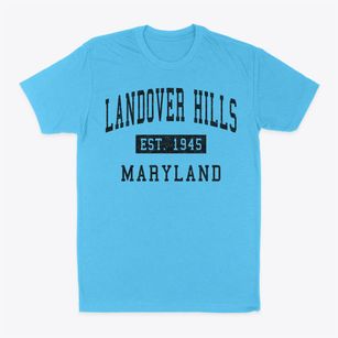 Landover Hills Maryland Classic Established Classic Dad T-Shirt