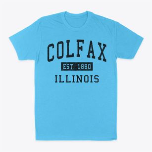 Colfax Illinois Classic Established Classic Dad T-Shirt