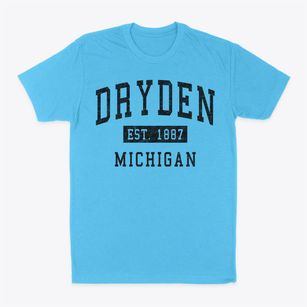 Dryden Michigan Classic Established Classic Dad T-Shirt