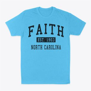 Faith North Carolina Classic Established Classic Dad T-Shirt