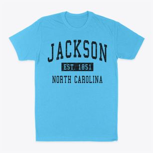 Jackson North Carolina Classic Established Classic Dad T-Shirt