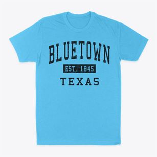 Bluetown Texas Classic Established Classic Dad T-Shirt