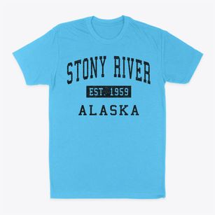 Stony River Alaska Classic Established Classic Dad T-Shirt