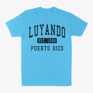Luyando Puerto Rico Classic Established Classic Dad T-Shirt