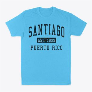 Santiago Puerto Rico Classic Established Classic Dad T-Shirt