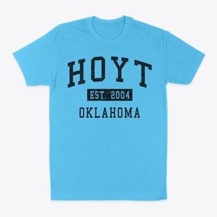 Hoyt Oklahoma Classic Established Classic Dad T-Shirt