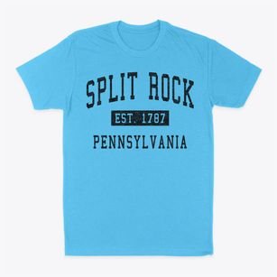 Split Rock Pennsylvania Classic Established Classic Dad T-Shirt