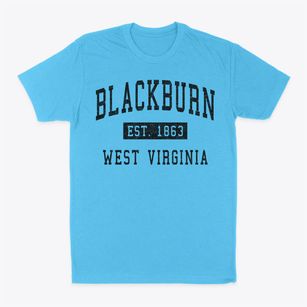 Blackburn West Virginia Classic Established Classic Dad T-Shirt