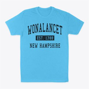 Wonalancet New Hampshire Classic Established Classic Dad T-Shirt