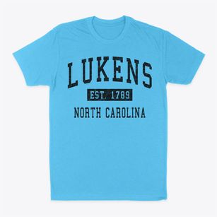 Lukens North Carolina Classic Established Classic Dad T-Shirt
