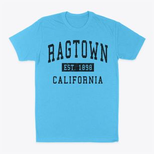 Ragtown California Classic Established Classic Dad T-Shirt