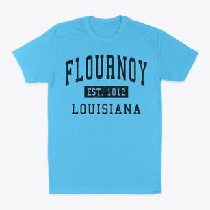 Flournoy Louisiana Classic Established Classic Dad T-Shirt