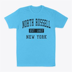 North Russell New York Classic Established Classic Dad T-Shirt