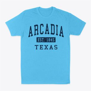 Arcadia Texas Classic Established Classic Dad T-Shirt