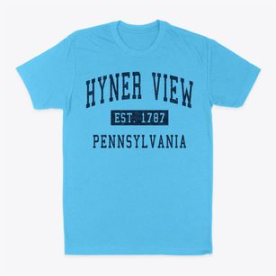 Hyner View Pennsylvania Classic Established Classic Dad T-Shirt