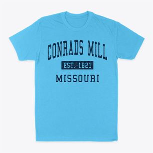 Conrads Mill Missouri Classic Established Classic Dad T-Shirt