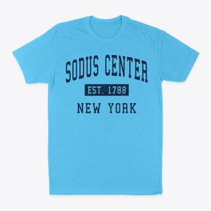 Sodus Center New York Classic Established Classic Dad T-Shirt