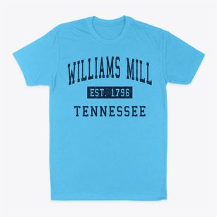 Williams Mill Tennessee Classic Established Classic Dad T-Shirt