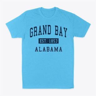 Grand Bay Alabama Classic Established Classic Dad T-Shirt